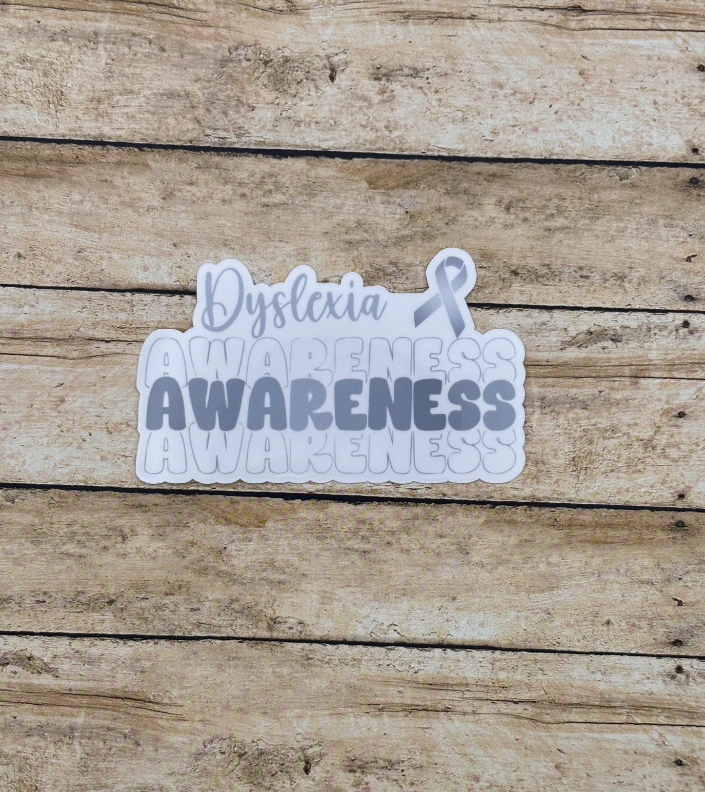 Dyslexia Awareness Sticker