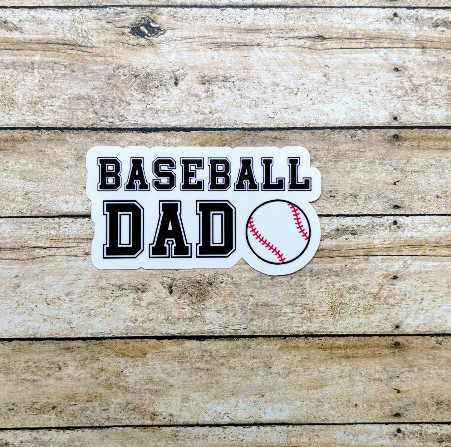 Baseball Dad Sticker