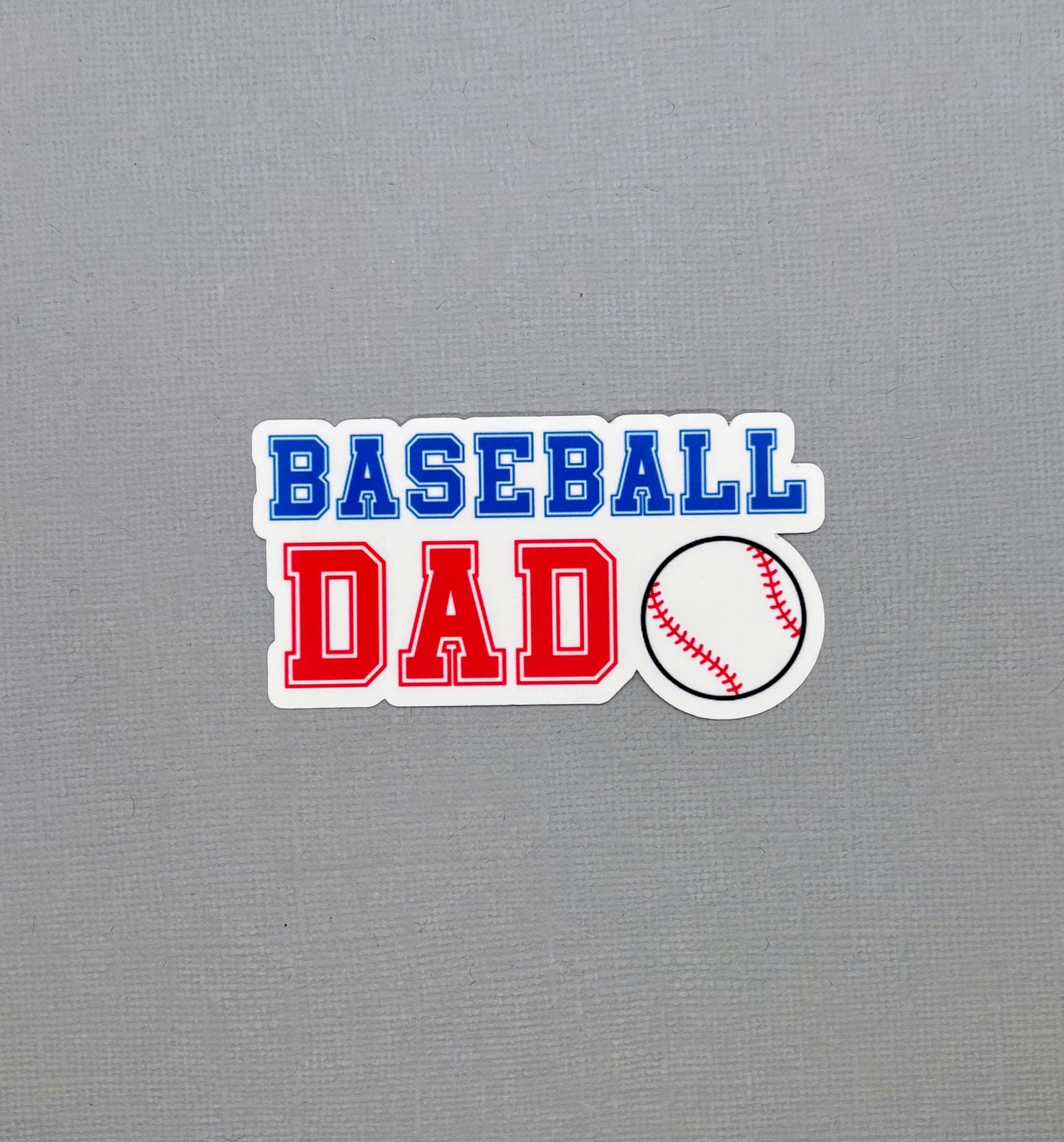 Baseball Dad Sticker