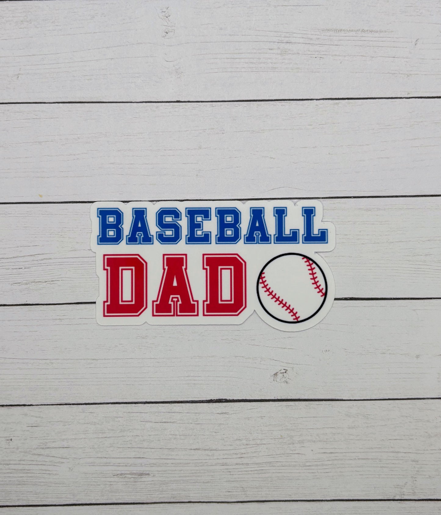 Baseball Dad Sticker