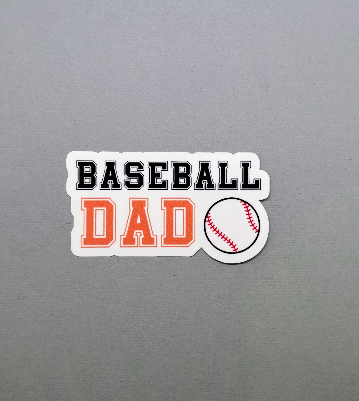 Baseball Dad Sticker