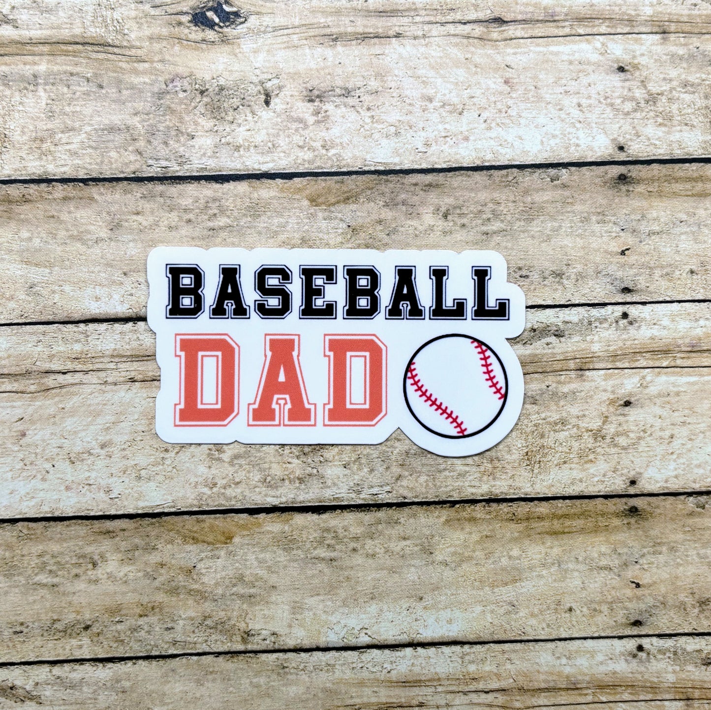 Baseball Dad Sticker