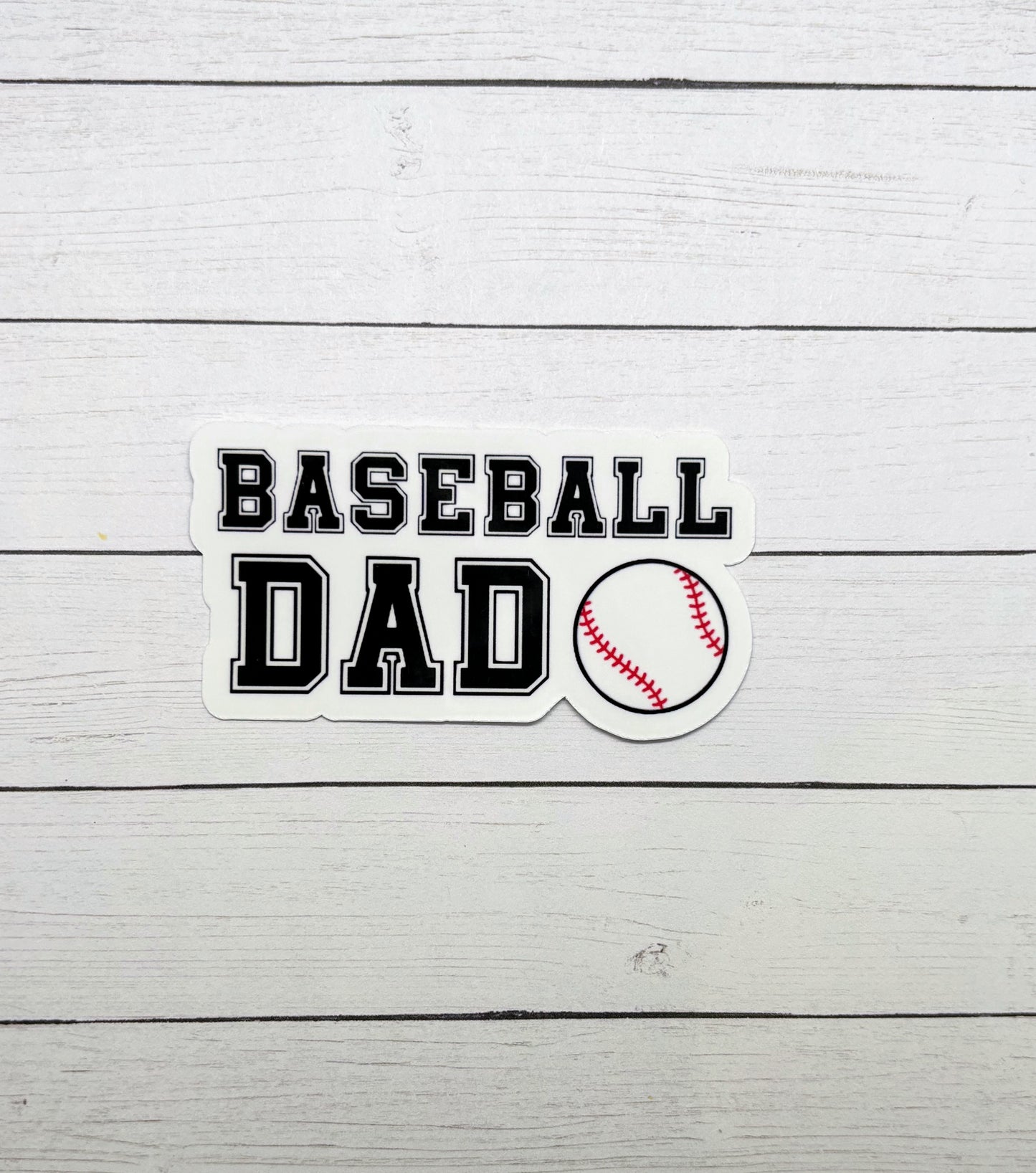 Baseball Dad Sticker