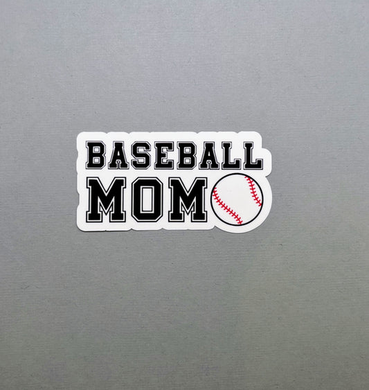 Baseball Mom Sticker