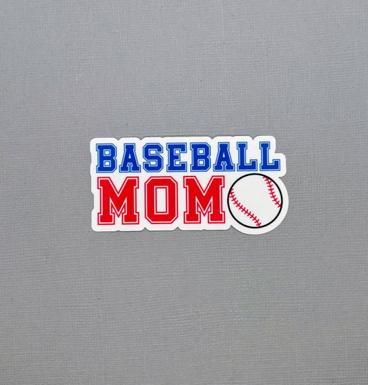 Baseball Mom Sticker