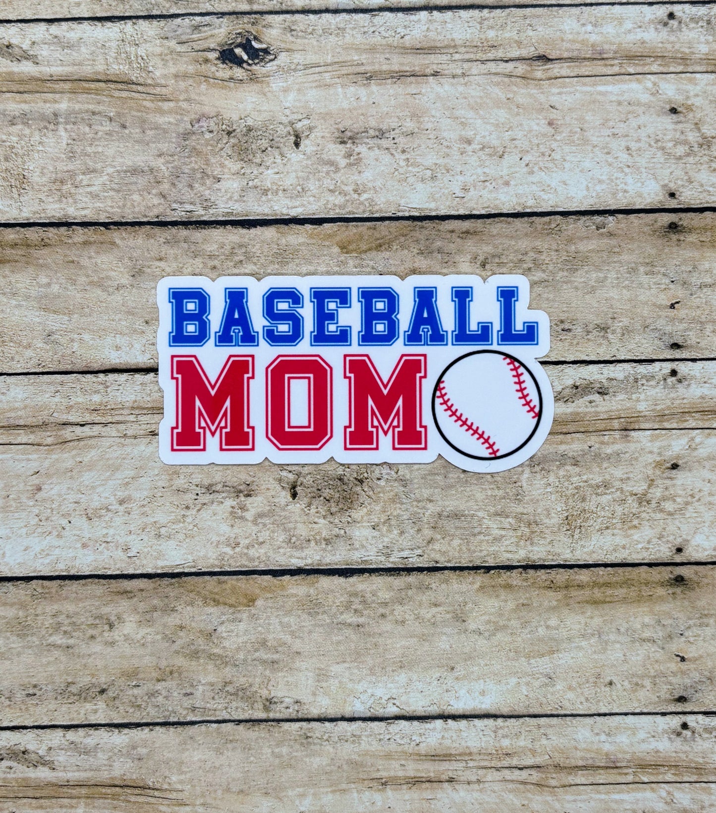 Baseball Mom Sticker