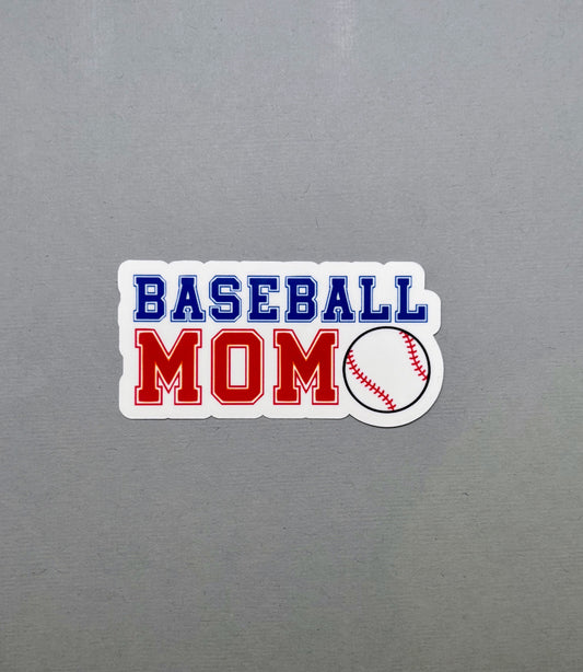 Baseball Mom Sticker