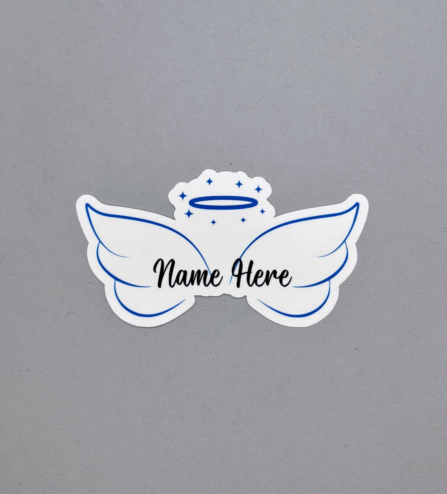 Customizable Angel Wing Sticker