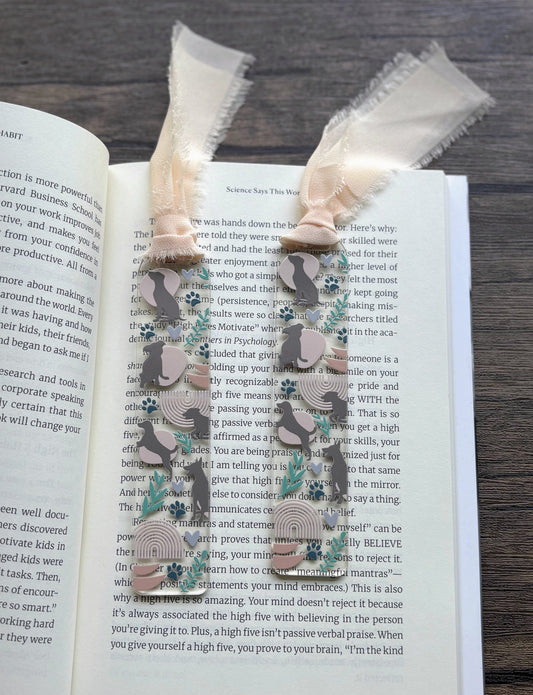 Boho Dog Bookmark