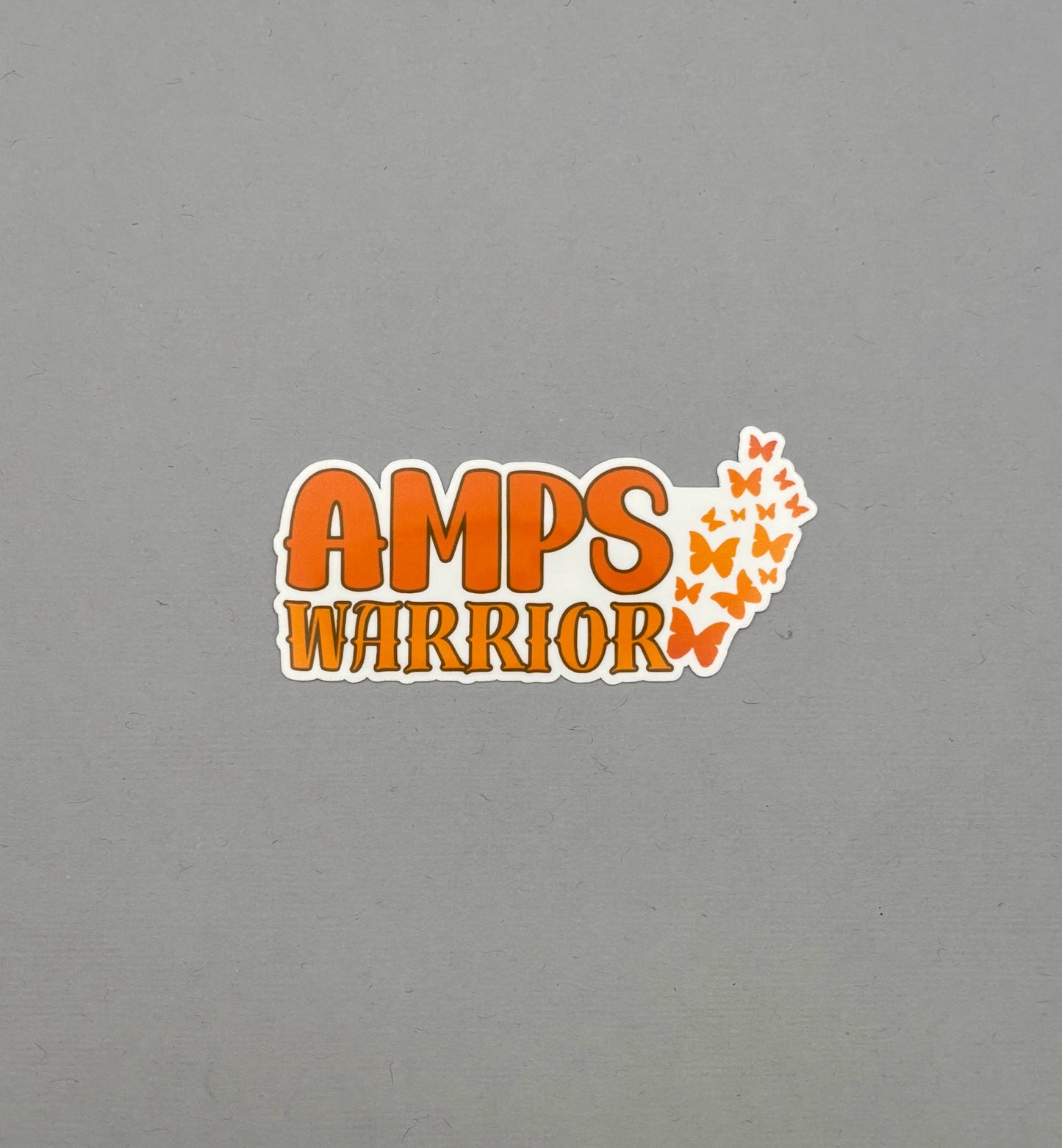 AMPS Warrior Butterflies Sticker