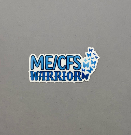 ME/CFS Warrior Butterflies Sticker