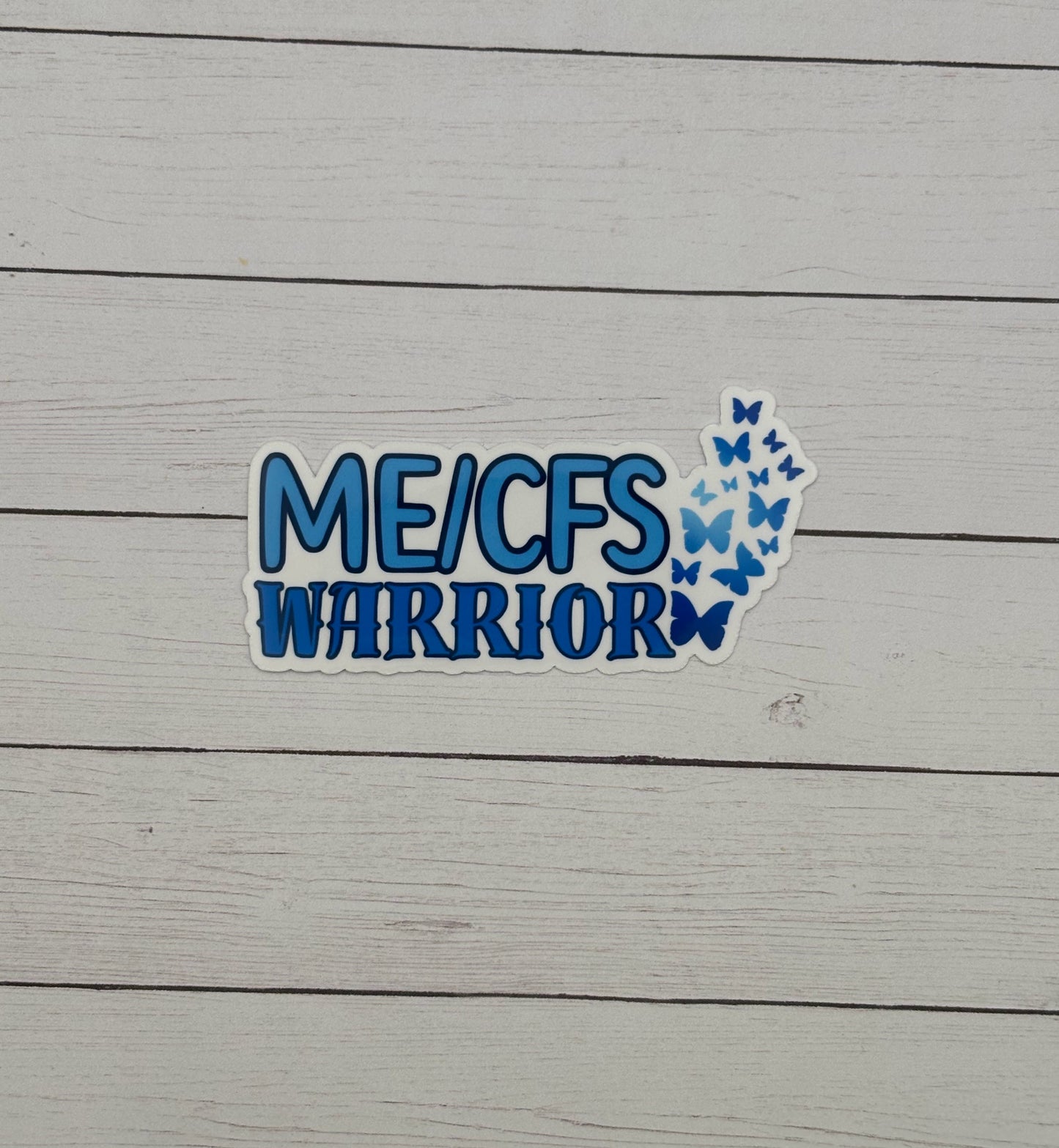 ME/CFS Warrior Butterflies Sticker
