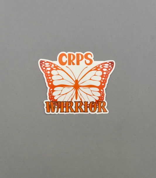 CRPS Warrior Butterfly Sticker