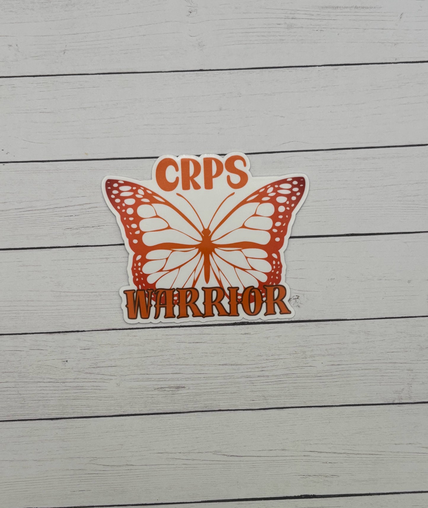 CRPS Warrior Butterfly Sticker