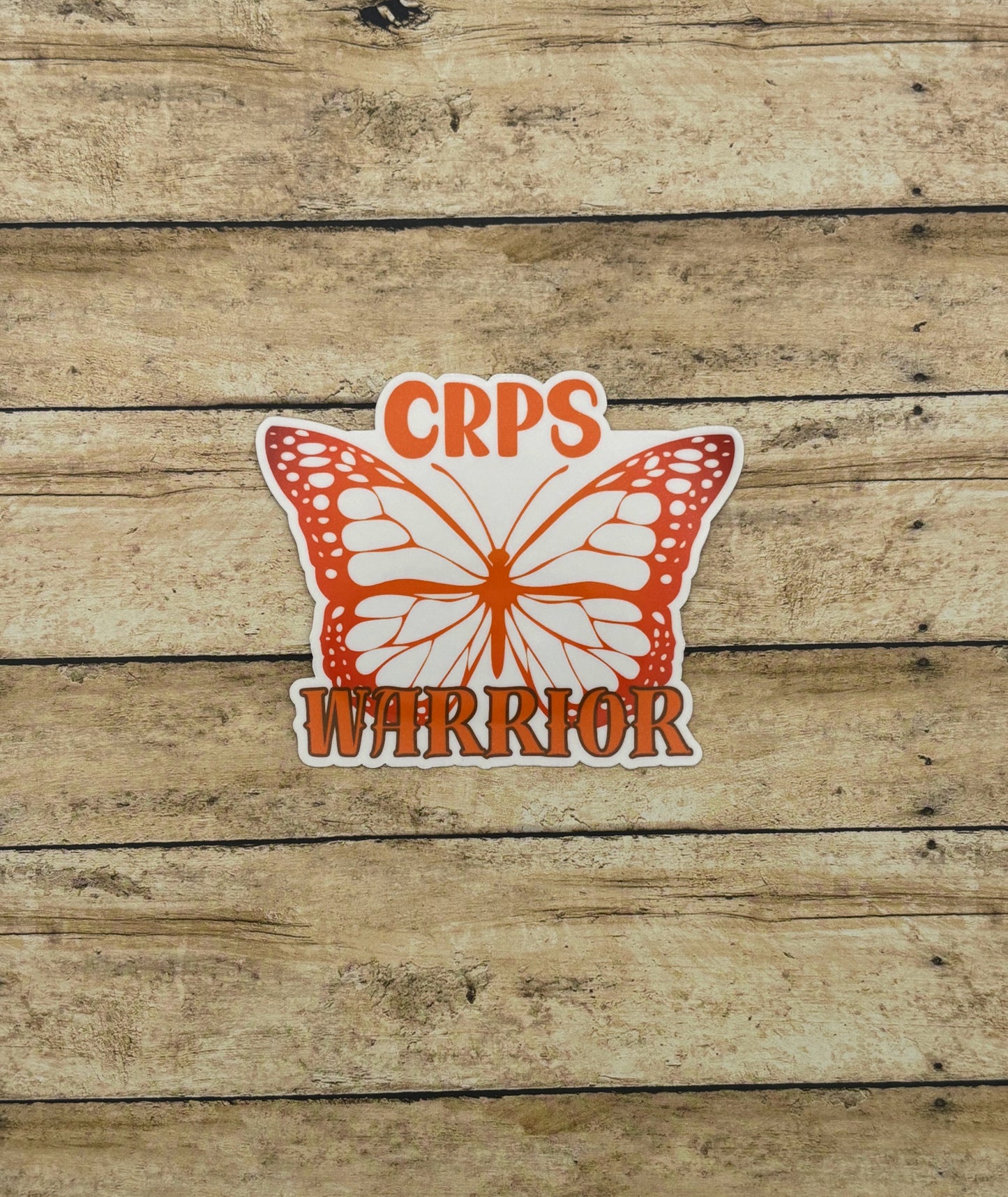 CRPS Warrior Butterfly Sticker