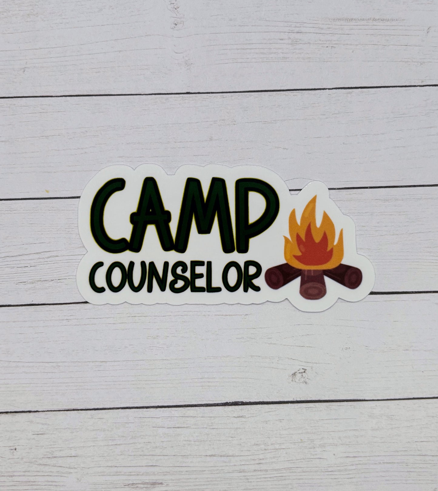 Camp Counselor Sticker