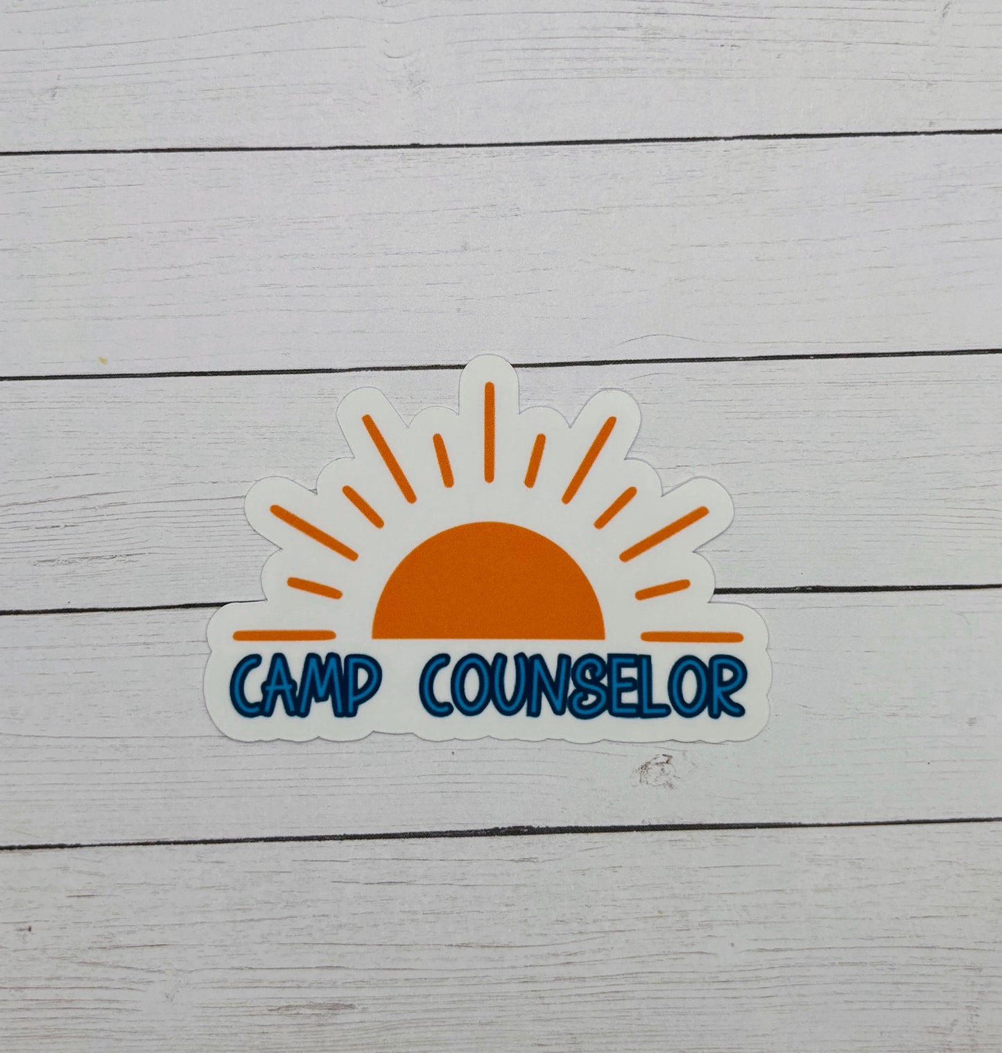 Camp Counselor Sticker