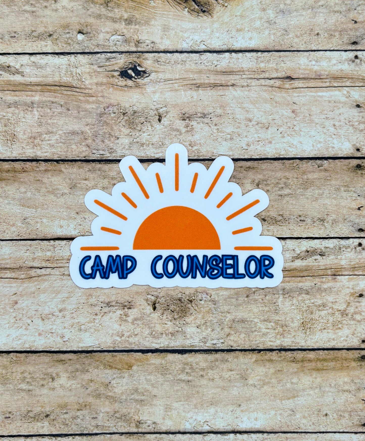 Camp Counselor Sticker