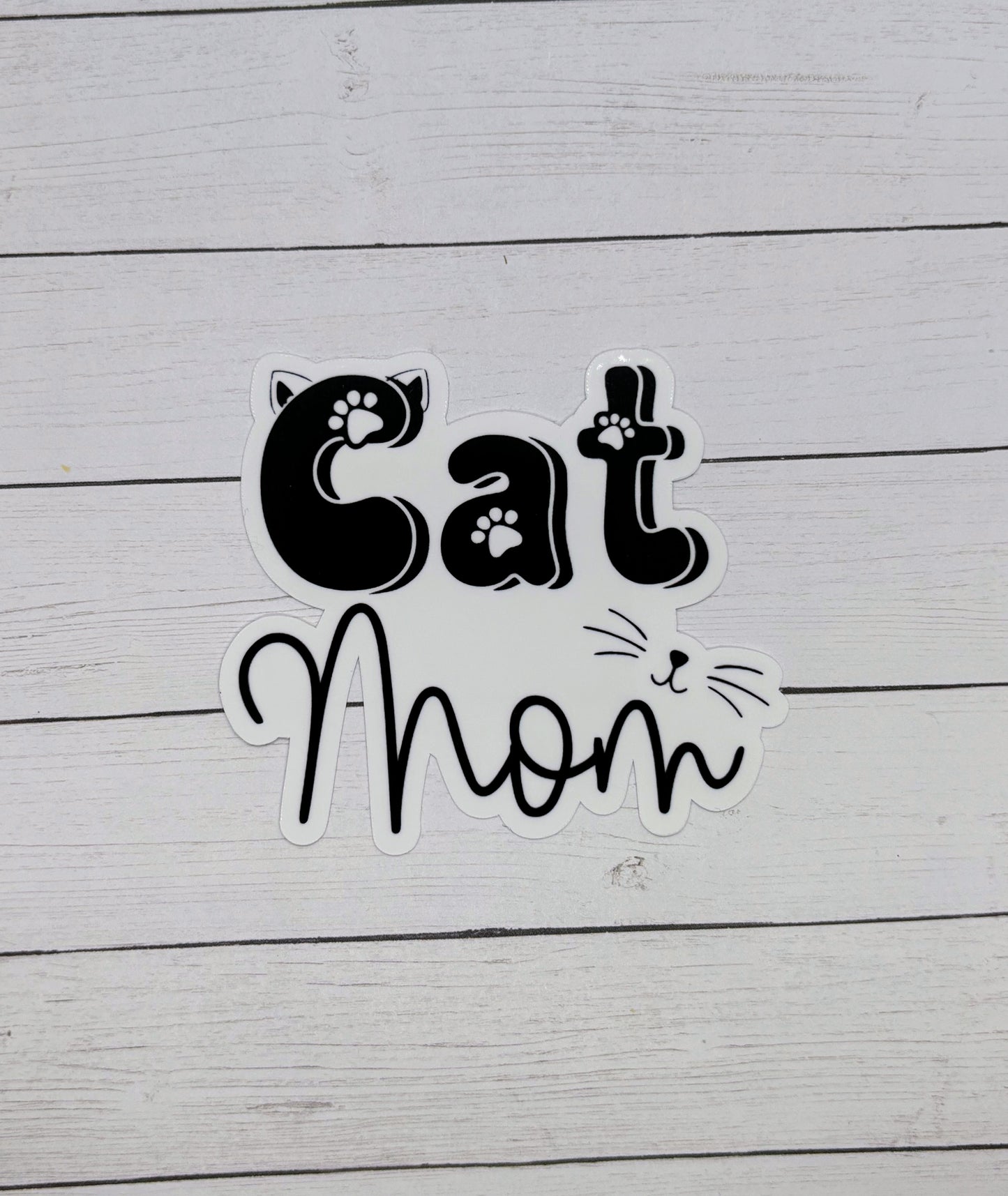 Cat Mom Sticker