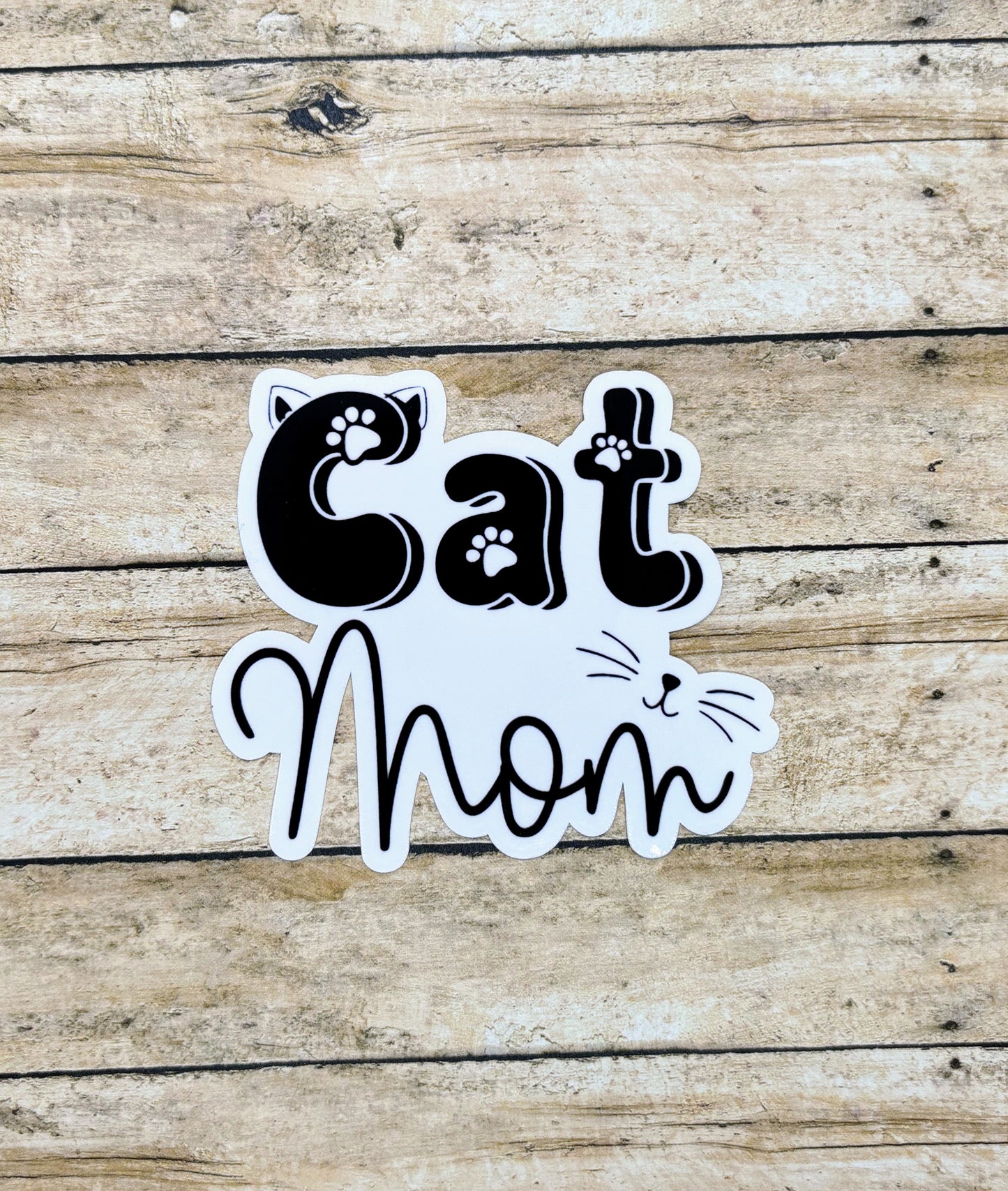 Cat Mom Sticker