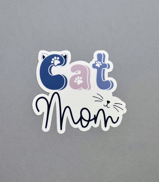 Cat Mom Sticker