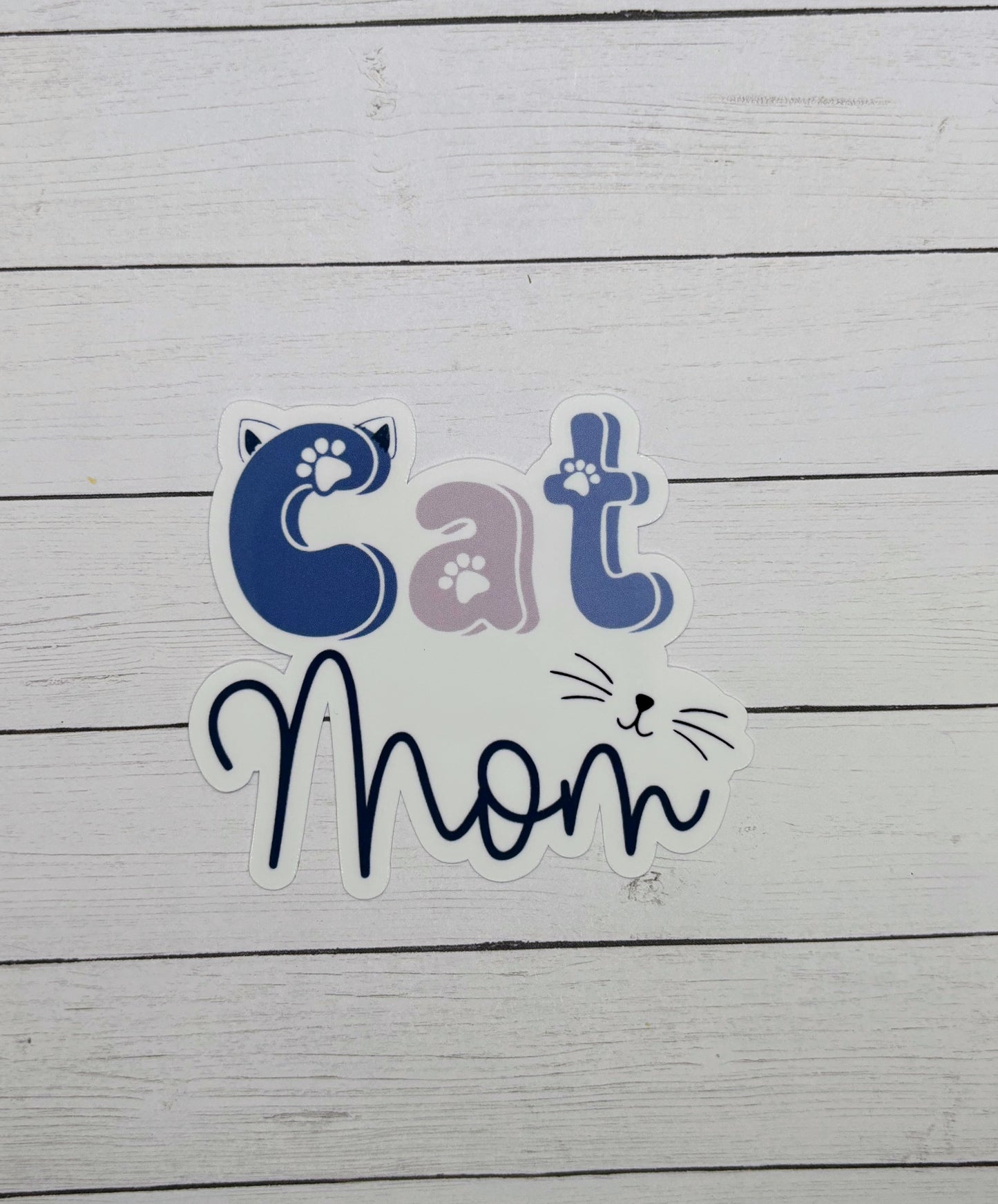 Cat Mom Sticker