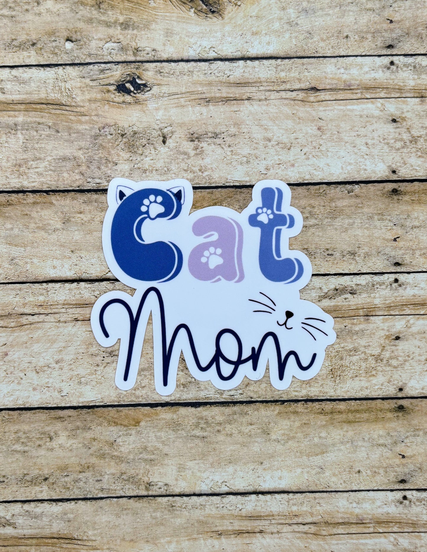 Cat Mom Sticker