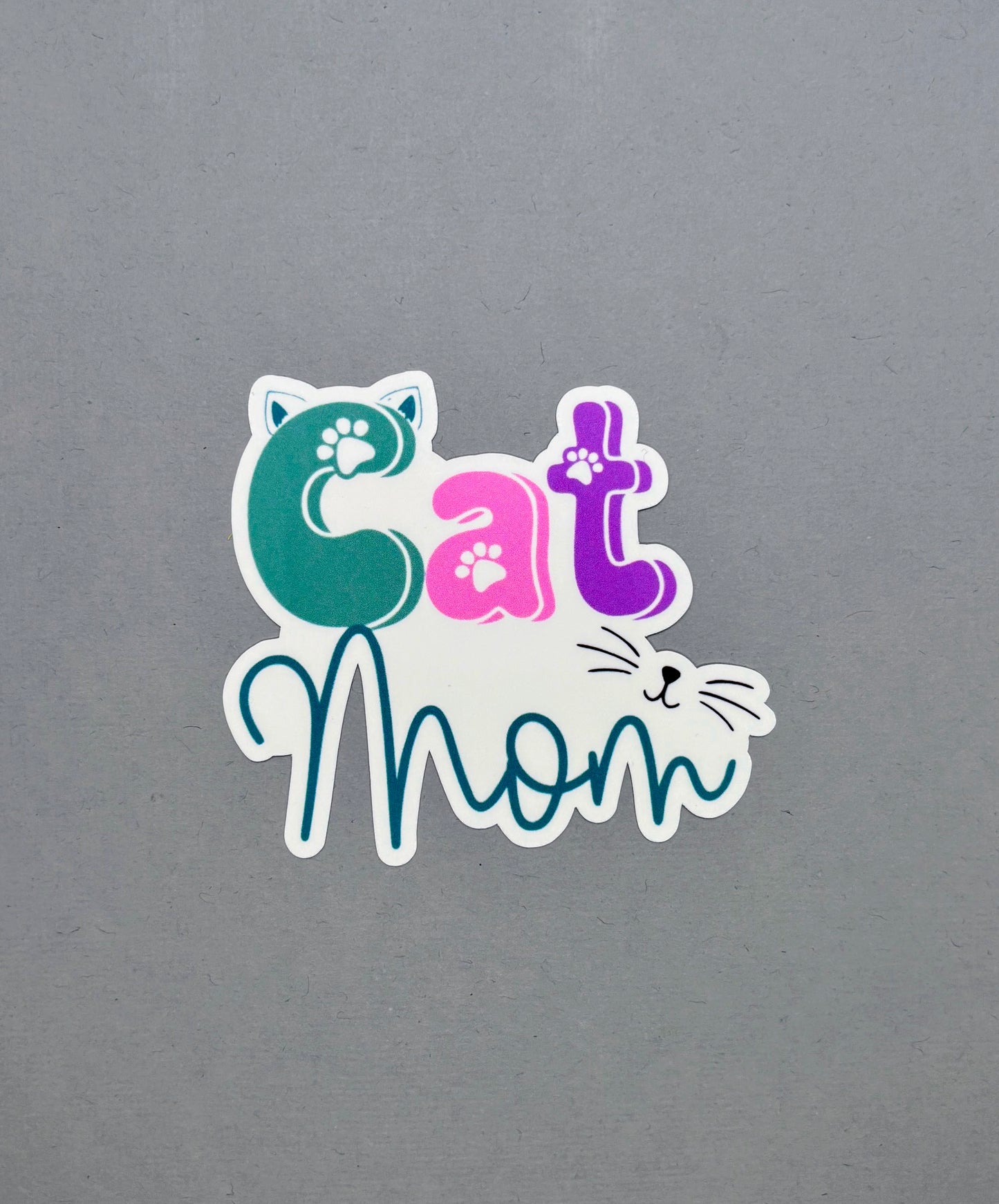 Cat Mom Sticker