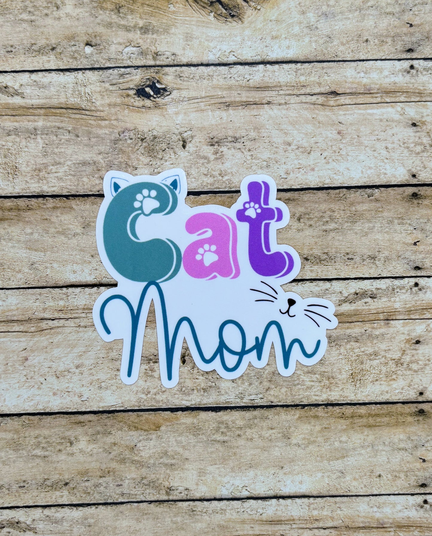 Cat Mom Sticker