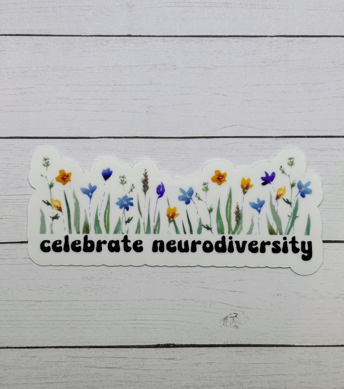 Celebrate Neurodiversity Sticker