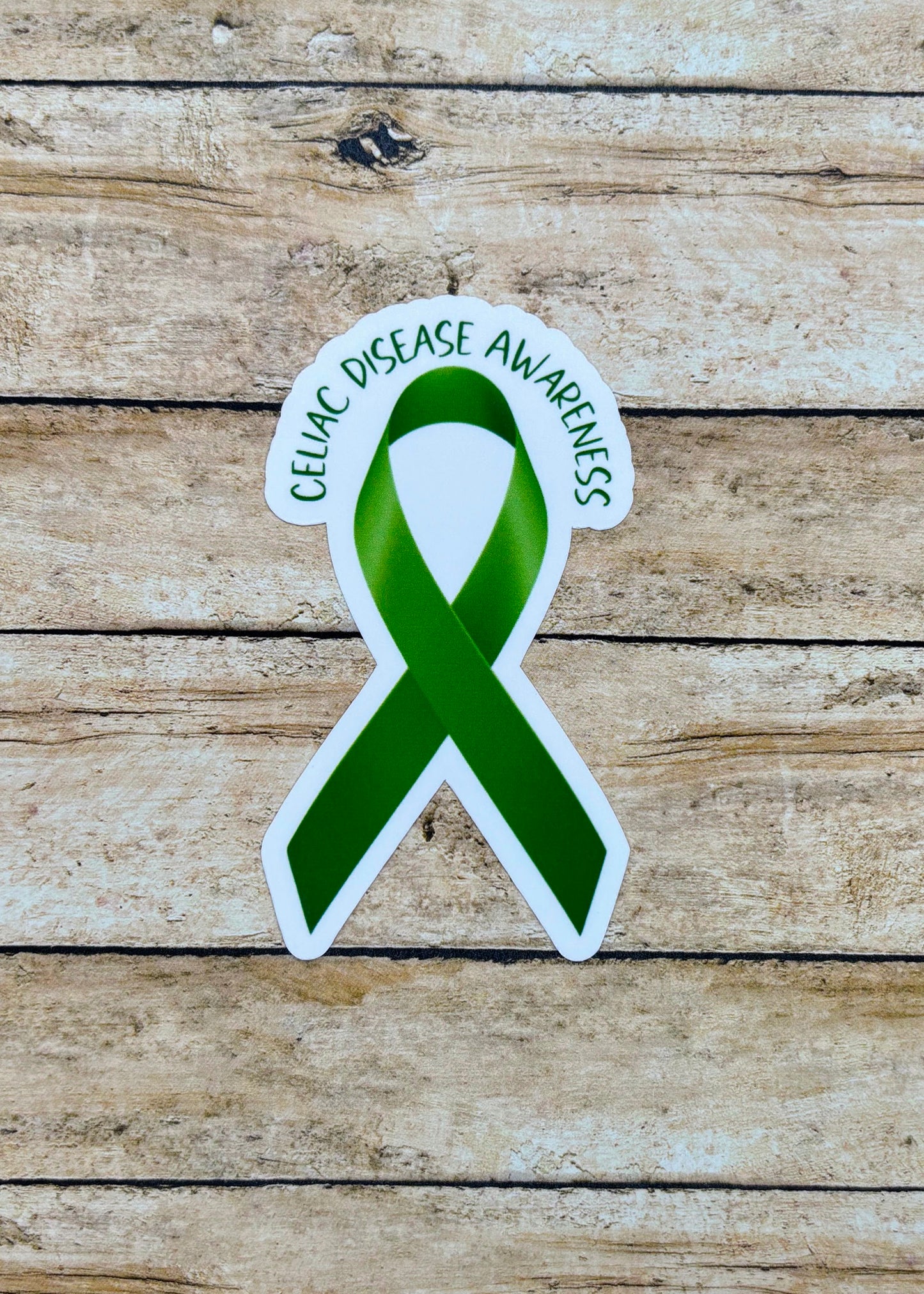 Celiac Disease Awareness Ribbon Sticker