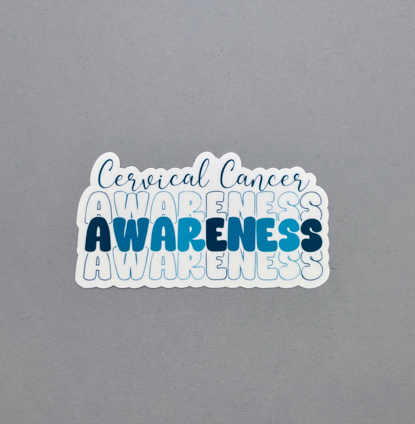 Cervical Cancer Awareness Sticker