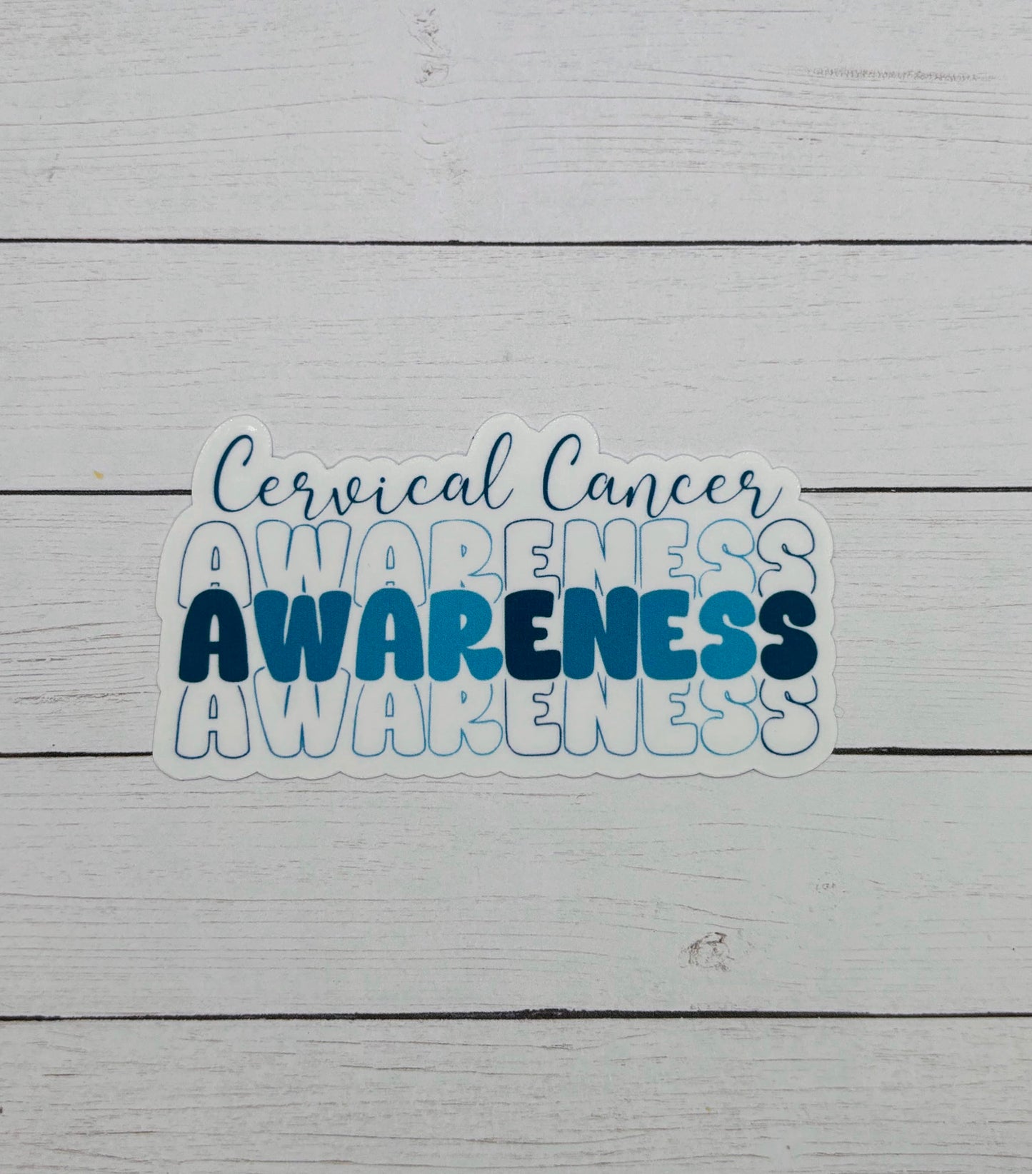 Cervical Cancer Awareness Sticker