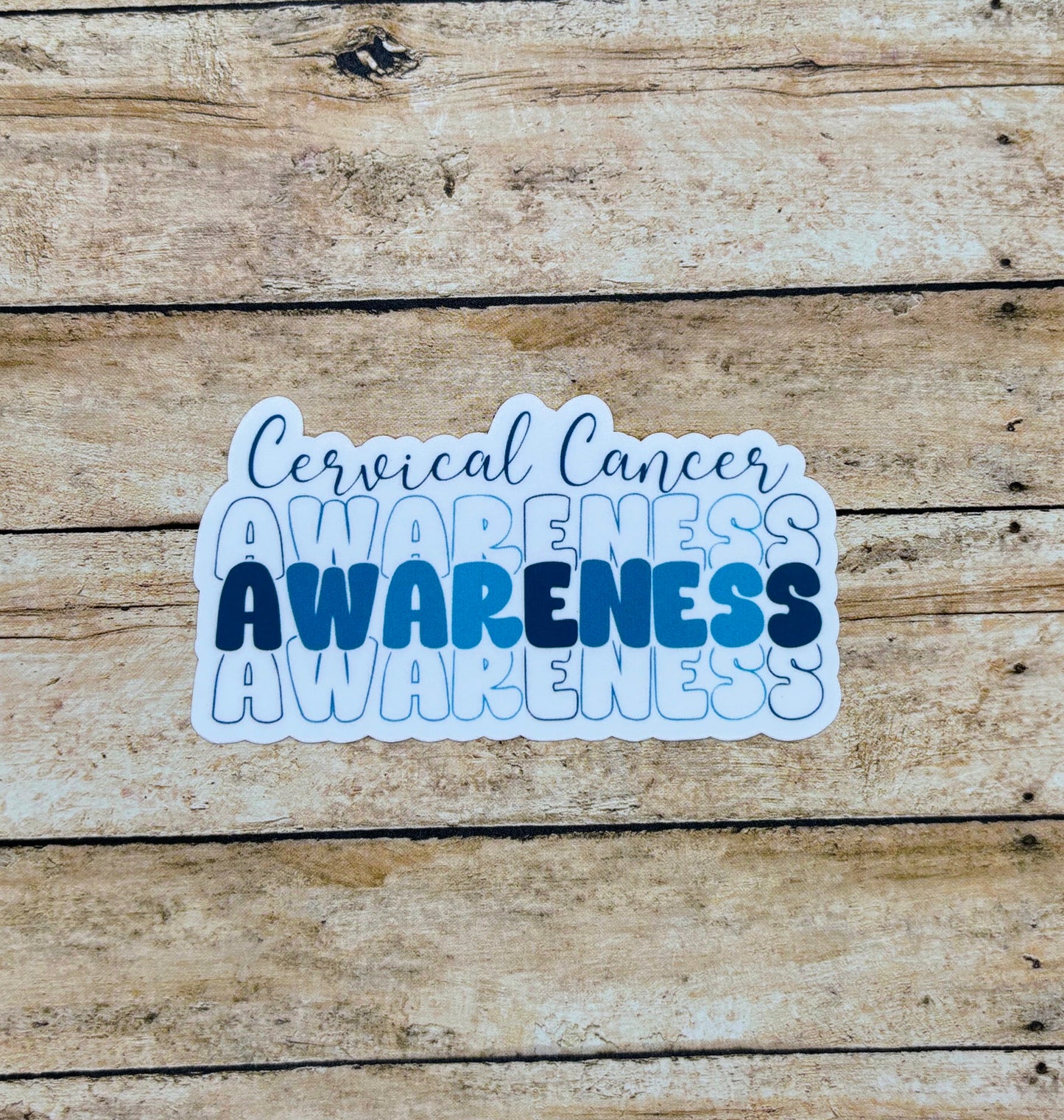 Cervical Cancer Awareness Sticker