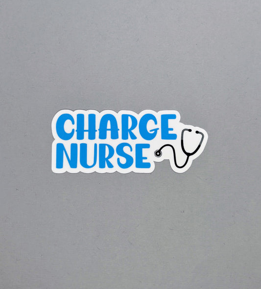 Charge Nurse Sticker