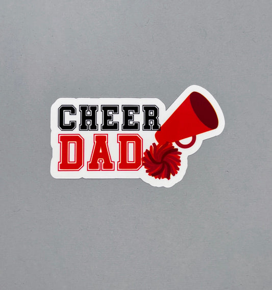 Cheer Dad Sticker