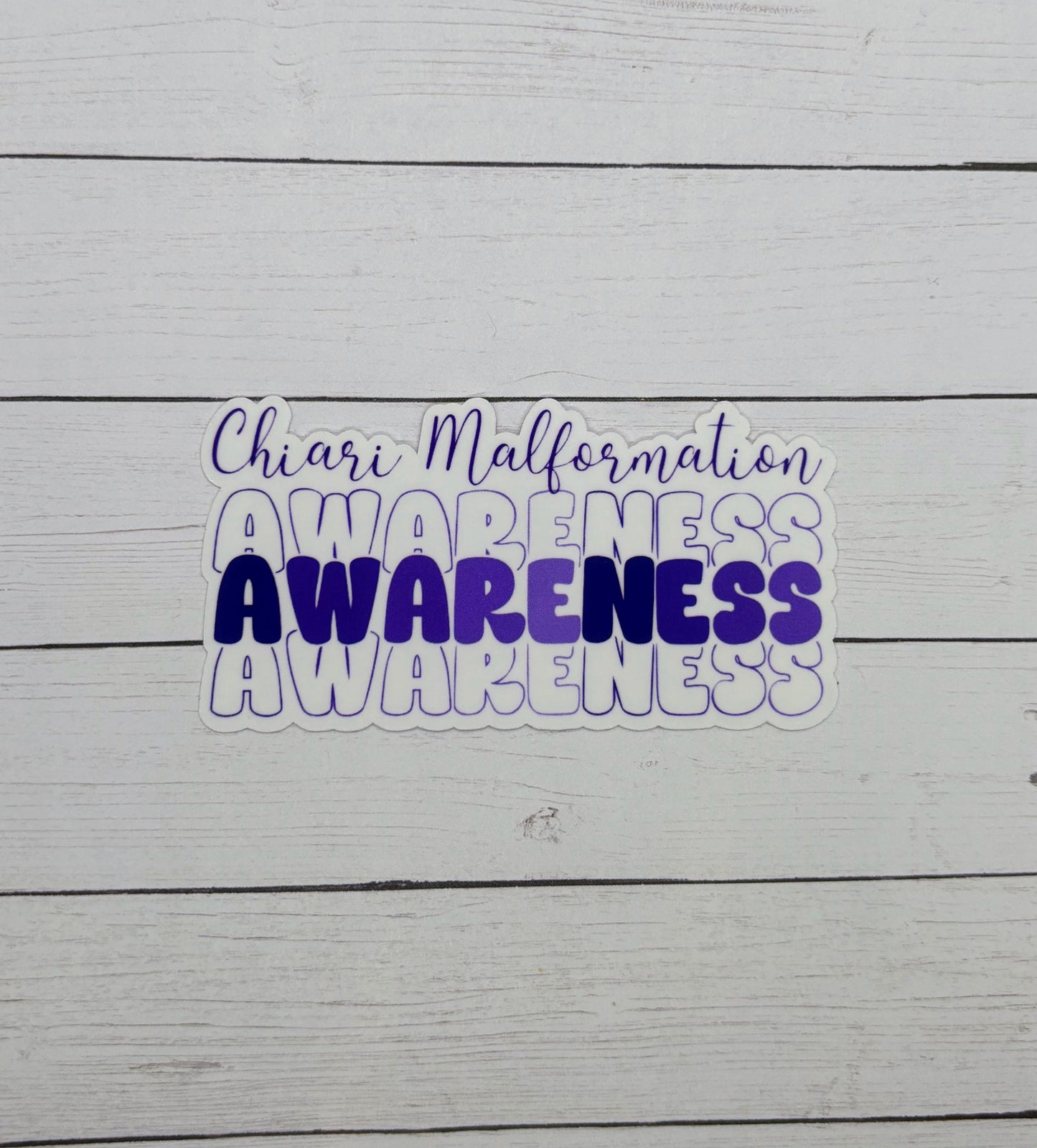 Chiari Malformation Awareness Sticker