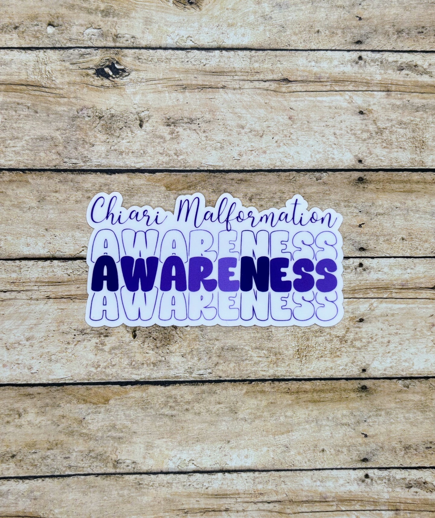 Chiari Malformation Awareness Sticker