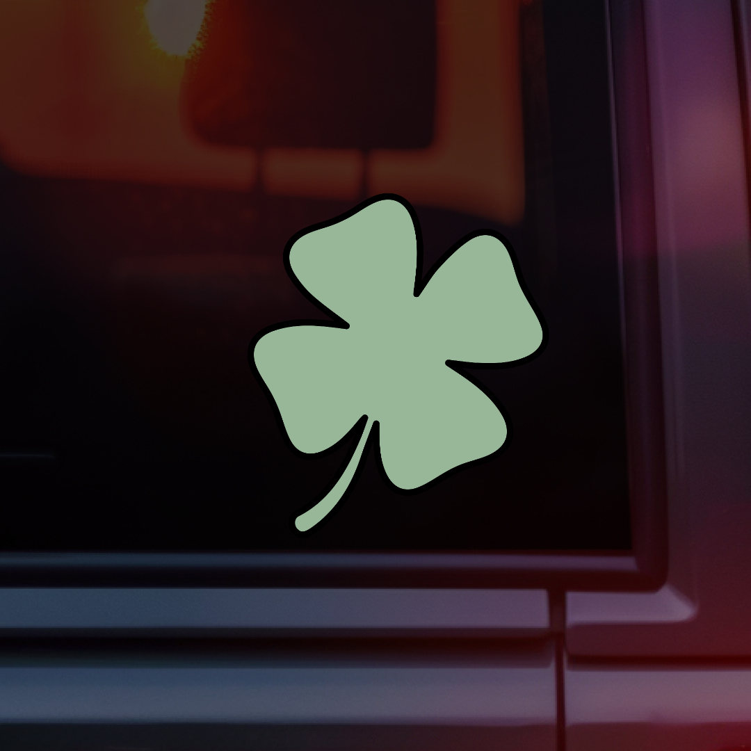 Shamrock Car Decal