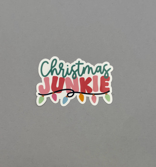 Christmas Junkie Sticker