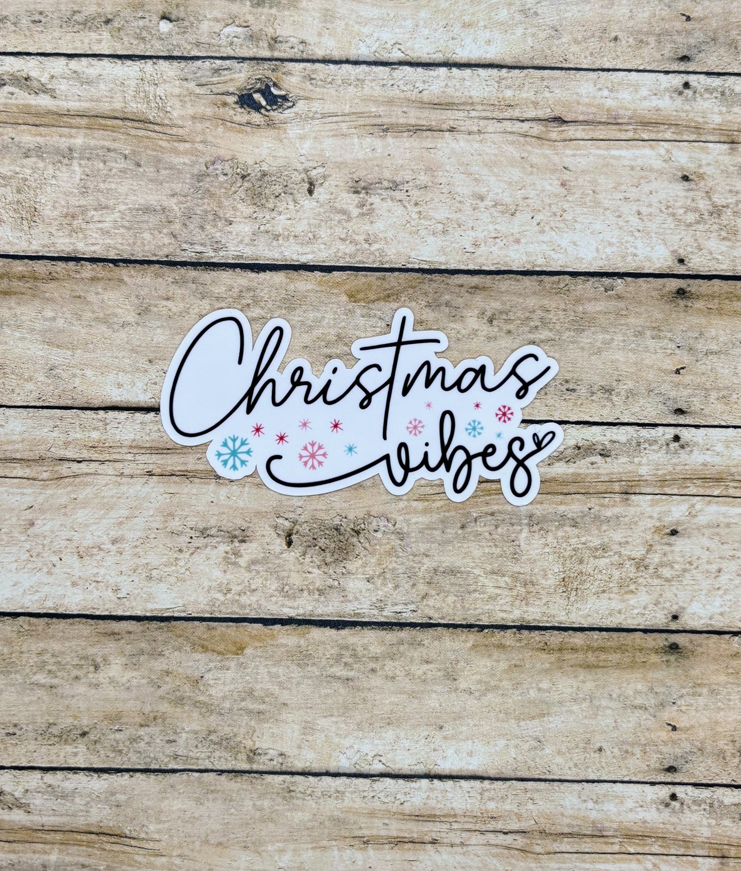 Christmas Vibes Sticker