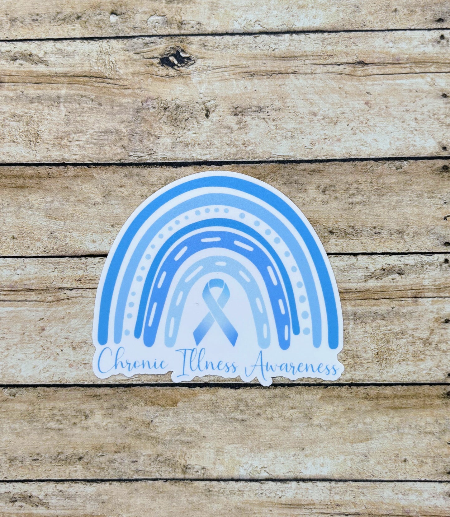 Chronic Illness Awareness Rainbow Sticker