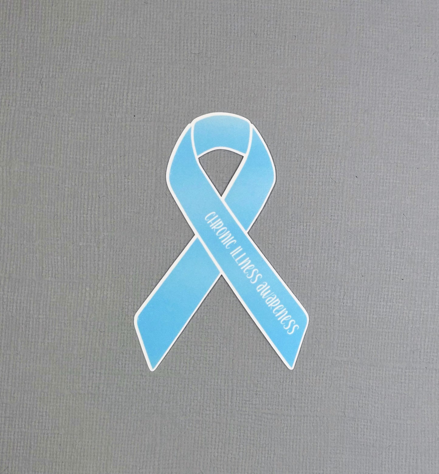 Chronic Illness Awareness Ribbon Sticker