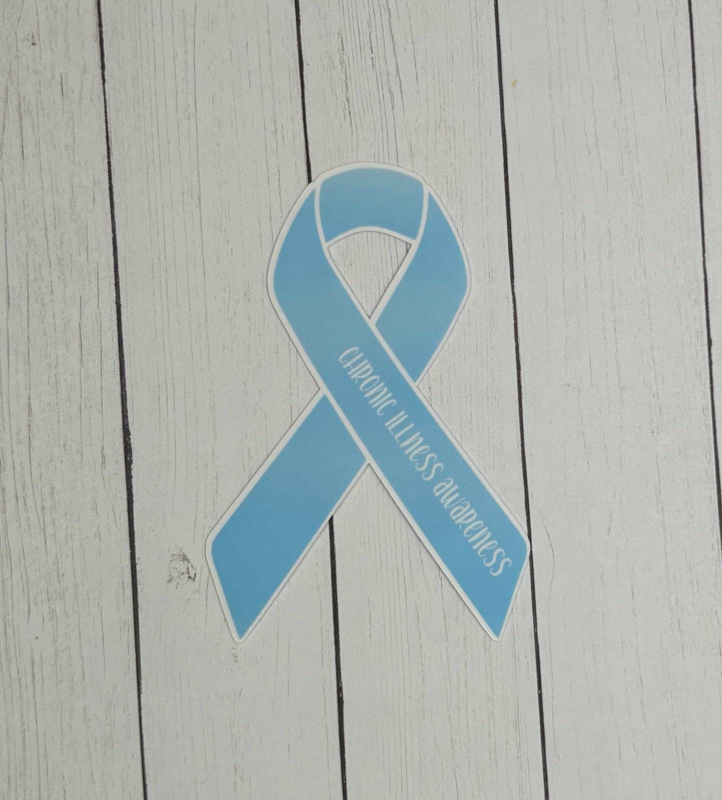 Chronic Illness Awareness Ribbon Sticker