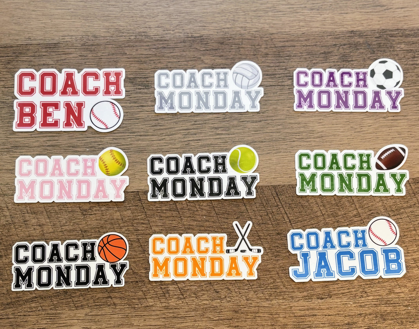 Customizable Coach Sticker