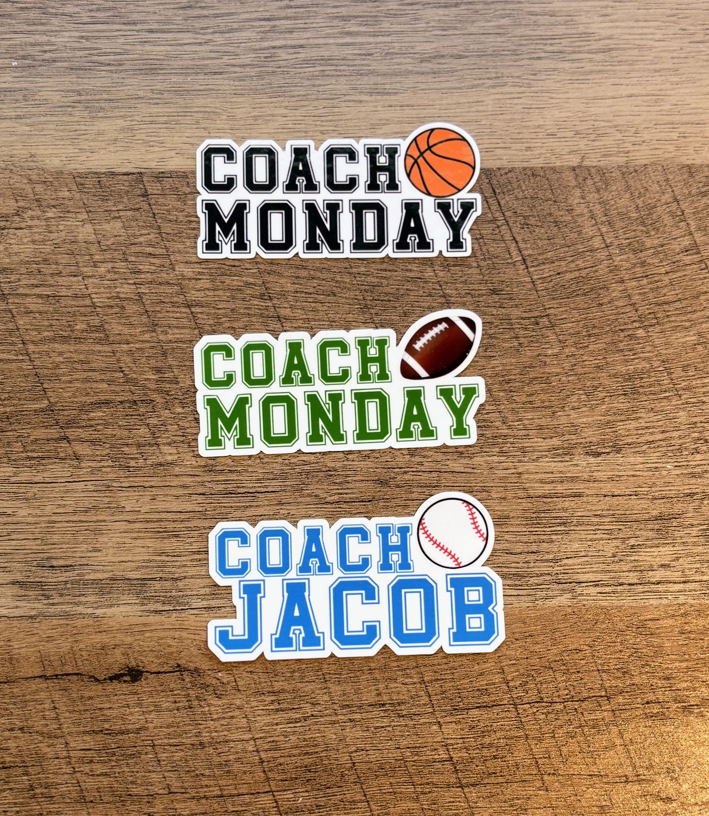 Customizable Coach Sticker