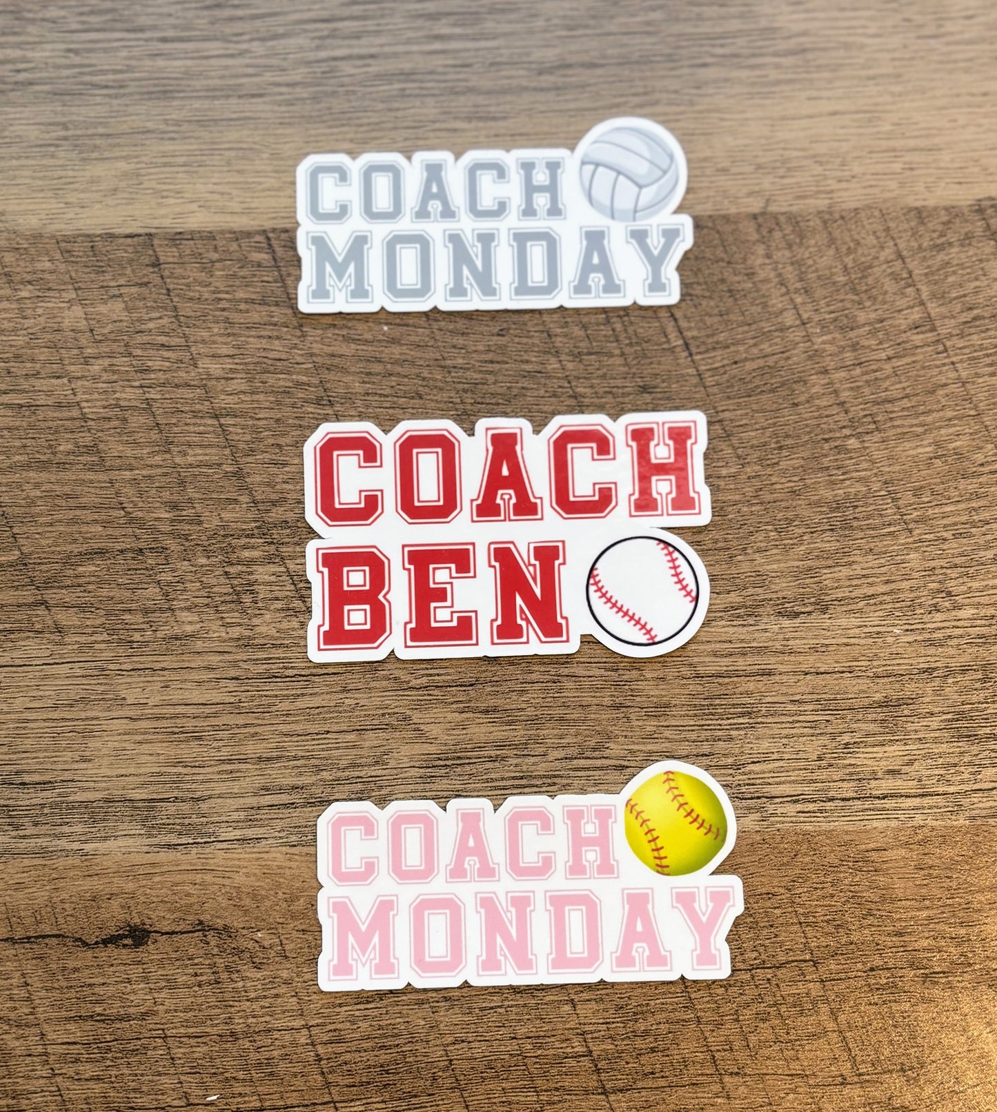 Customizable Coach Sticker