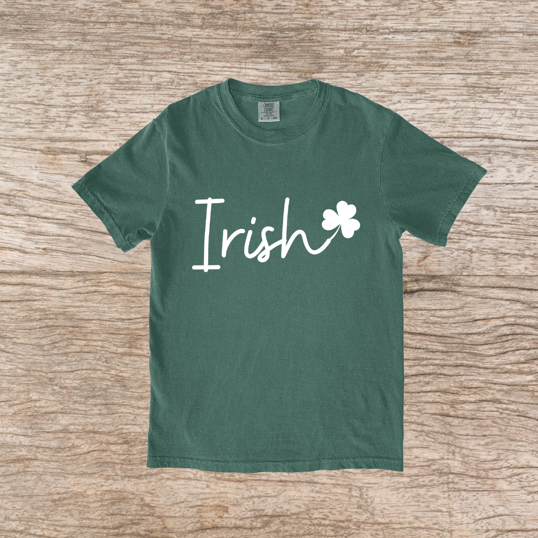 Irish with Shamrock Apparel