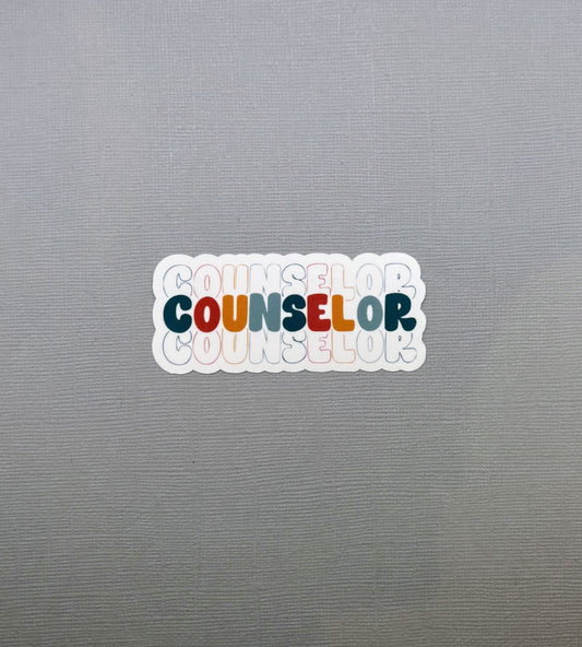 Counselor Sticker