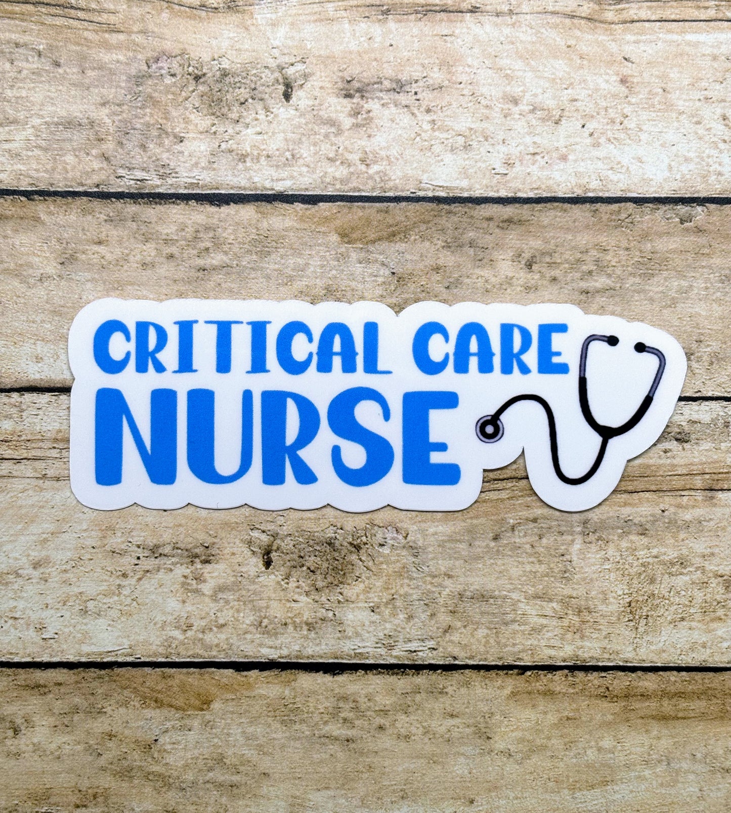 Critical Care Nurse Sticker